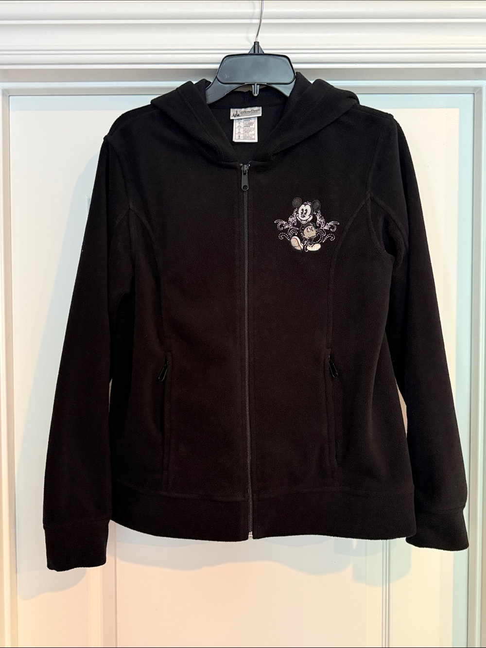 Disney Parks Authentic Original Mickey Fleece Zip Hoodie